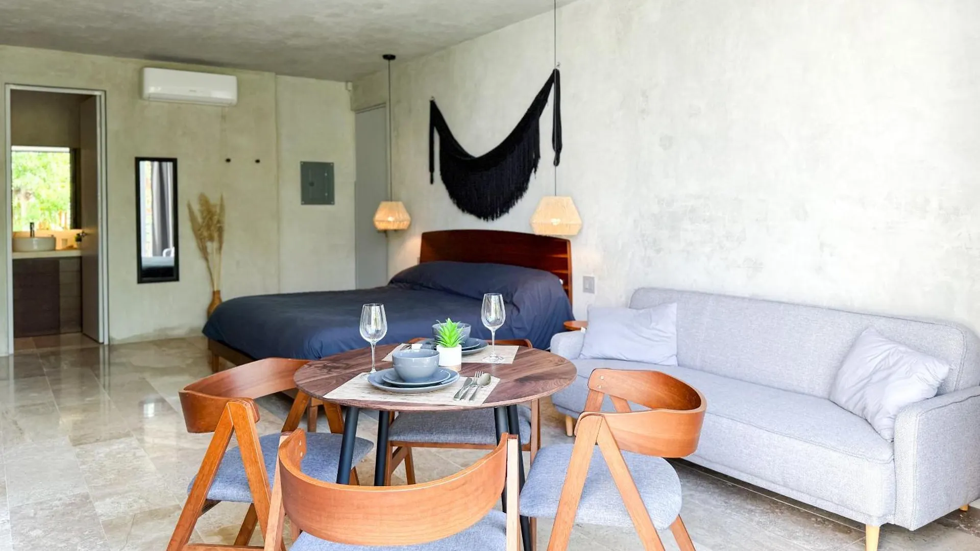 Private Pool & Grill 2 Bedroom Apartment 417 Selva Tulum Mexico